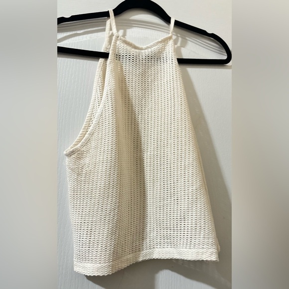 ASOS Design White Cream Knit Tank Top - Picture 2 of 3
